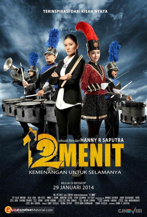 12 Menit - Indonesian Movie Poster