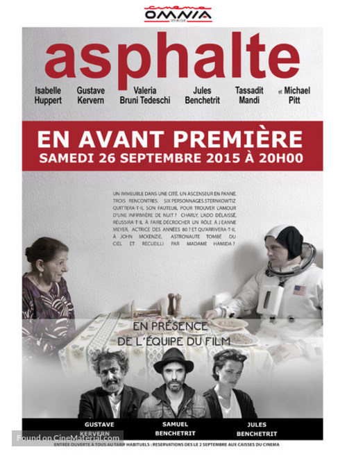 Asphalte - French Movie Poster