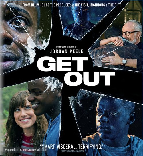 Get Out - Blu-Ray movie cover