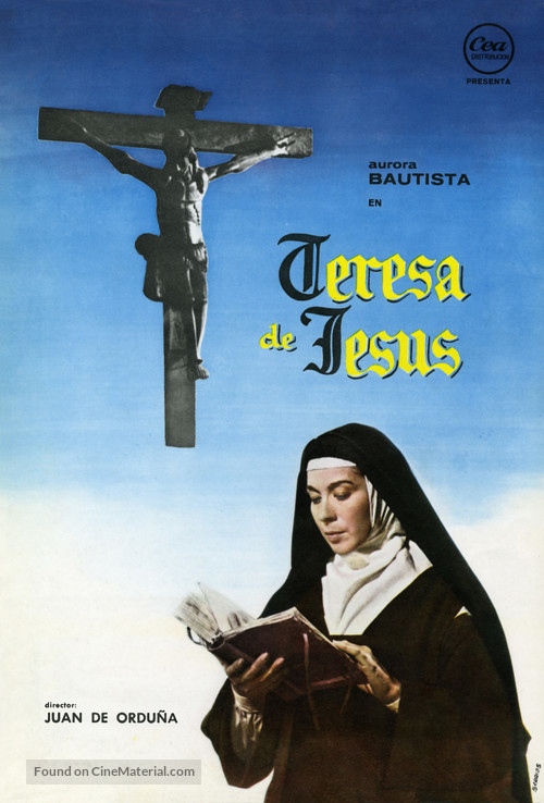 Teresa de Jes&uacute;s - Spanish Movie Poster