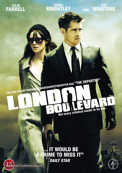 London Boulevard - Danish DVD movie cover