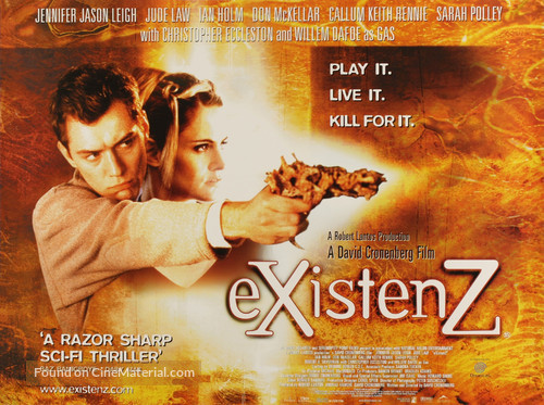 eXistenZ - British Movie Poster