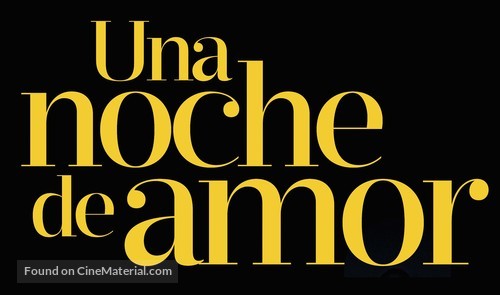 Una noche de amor - Argentinian Logo