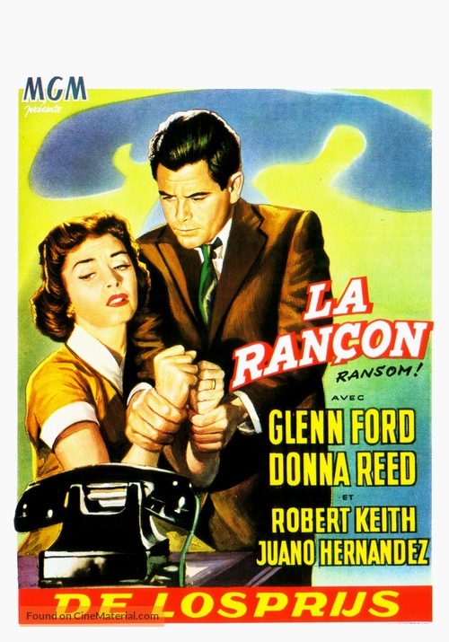 Ransom! - Belgian Movie Poster