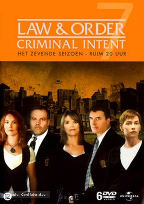 &quot;Law &amp; Order: Criminal Intent&quot; - Dutch DVD movie cover