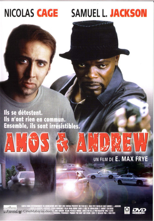 Amos &amp; Andrew - French DVD movie cover
