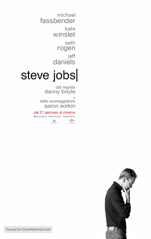 Steve Jobs - Italian Movie Poster