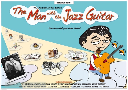 The Man with the Jazz Guitar - British Movie Poster