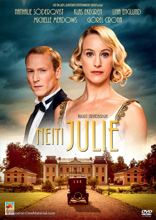 Fr&ouml;ken Julie - Finnish DVD movie cover