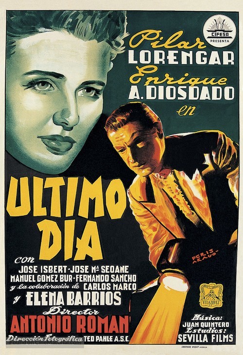 &Uacute;ltimo d&iacute;a - Spanish Movie Poster