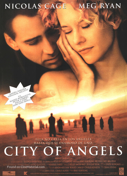 City Of Angels - Spanish Movie Poster