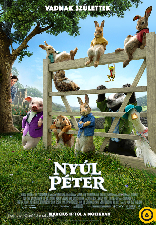 Peter Rabbit - Hungarian Movie Poster