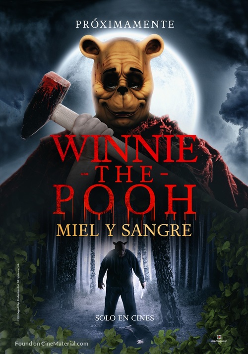 Winnie-The-Pooh: Blood and Honey - Argentinian Movie Poster