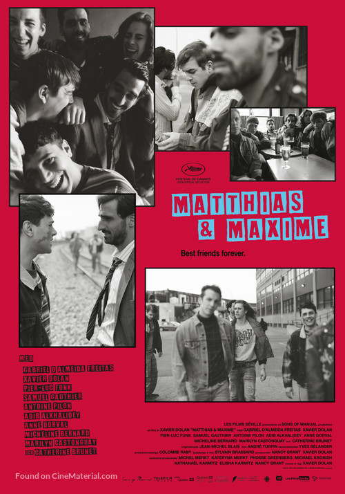 Matthias &amp; Maxime - Swedish Movie Poster