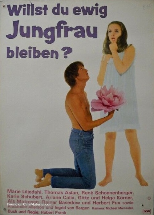 Willst du ewig Jungfrau bleiben? - German Movie Poster