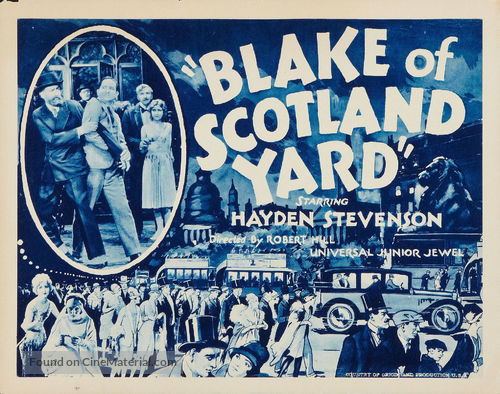 Blake of Scotland Yard - Movie Poster