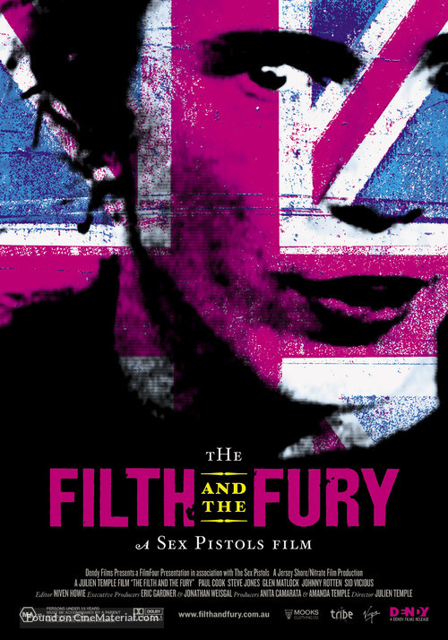 The Filth and the Fury - Australian Movie Poster
