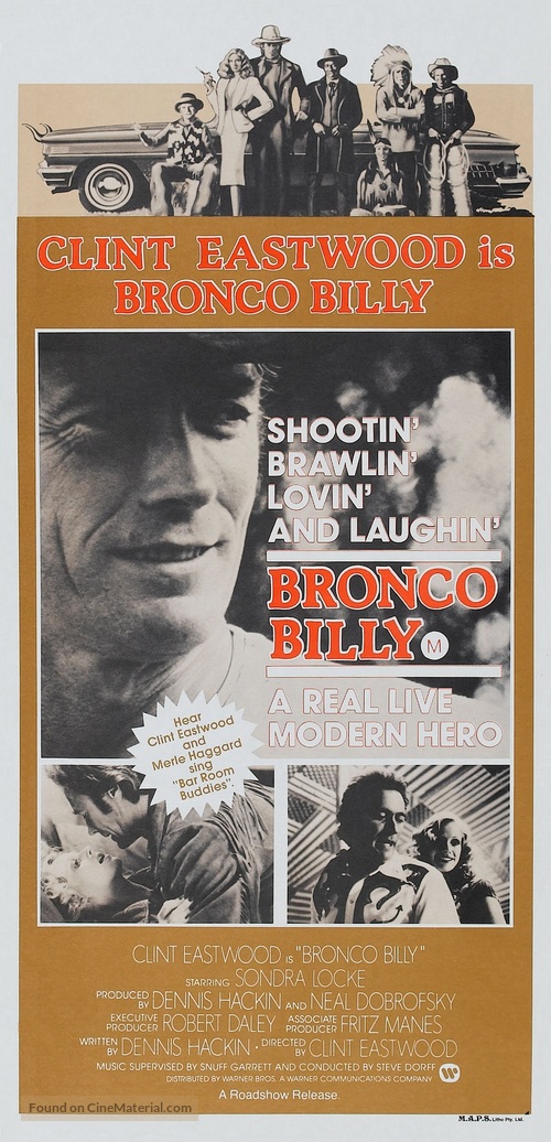 Bronco Billy - Australian Movie Poster