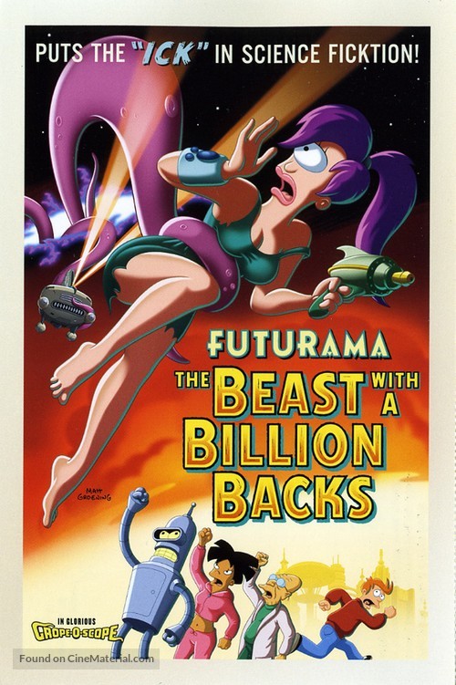 Futurama: The Beast with a Billion Backs - Movie Poster