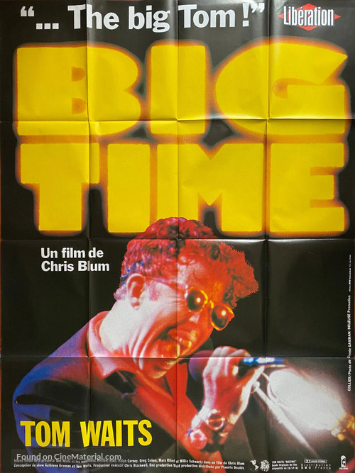 Big Time - French Movie Poster