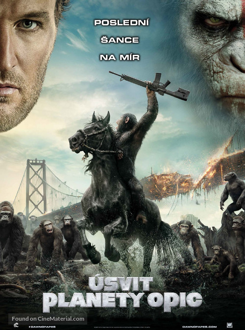 Dawn of the Planet of the Apes - Czech Movie Poster