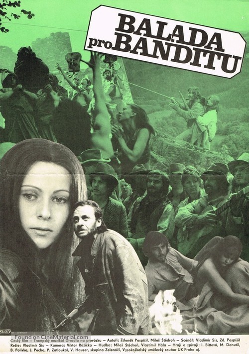 Balada pro banditu - Czech Movie Poster