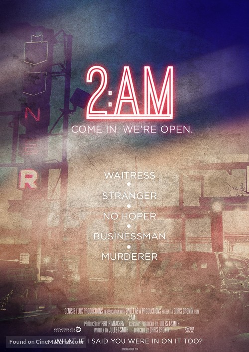 2 A.M - British Movie Poster