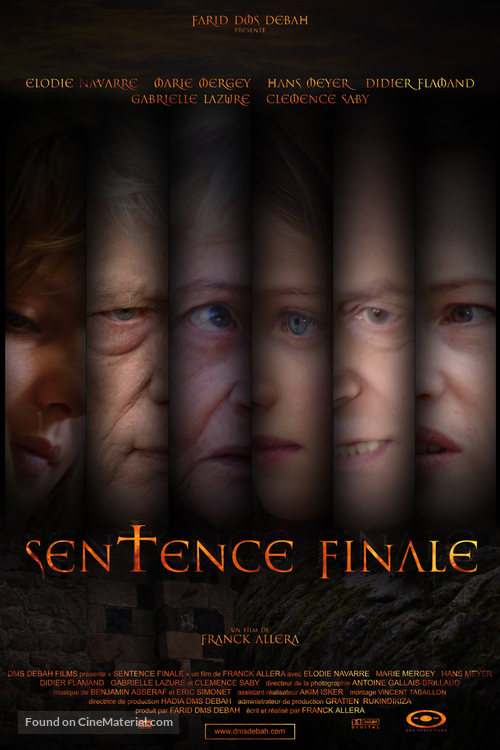 Sentence finale - French poster
