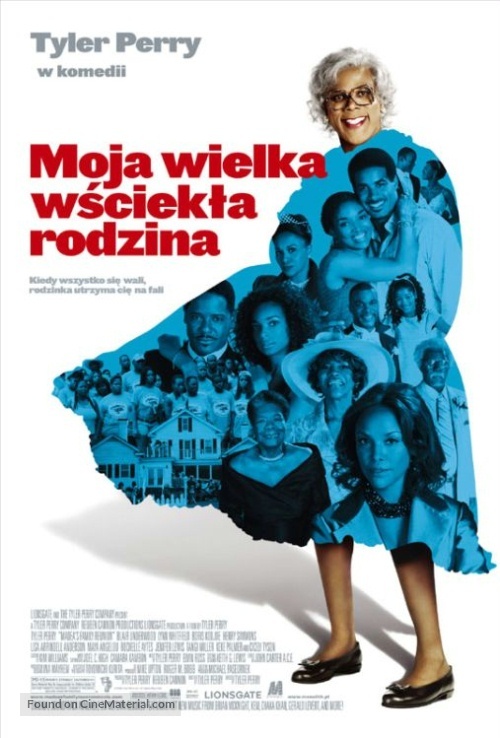 Madea&#039;s Family Reunion - Polish Movie Poster