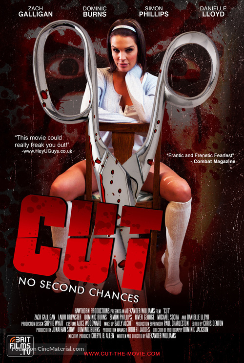 Cut - British Movie Poster