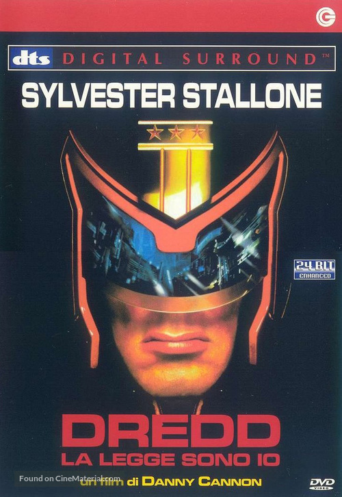 Judge Dredd - Italian Movie Cover