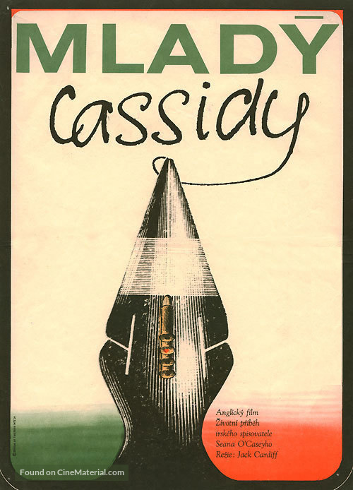 Young Cassidy - Czech Movie Poster