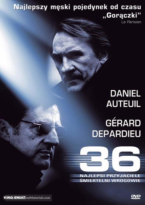 36 Quai des Orf&egrave;vres - Polish DVD movie cover