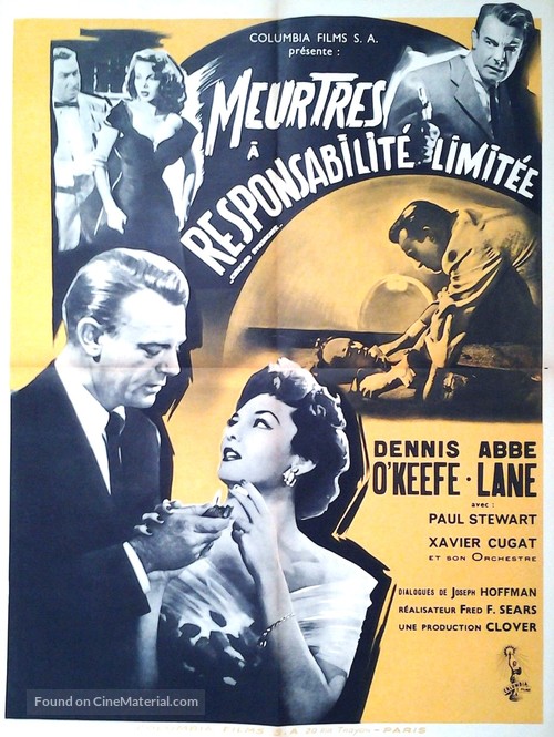 Chicago Syndicate - French Movie Poster