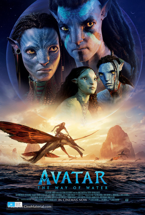 Avatar: The Way of Water - Australian Movie Poster