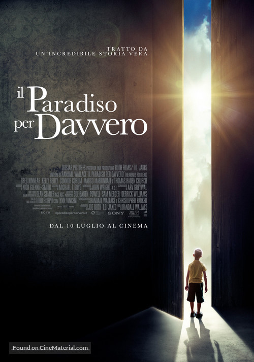 Heaven Is for Real - Italian Movie Poster
