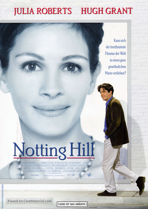 Notting Hill - German Movie Poster