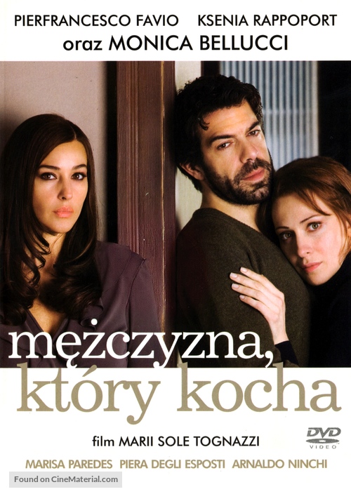 L&#039;uomo che ama - Polish DVD movie cover