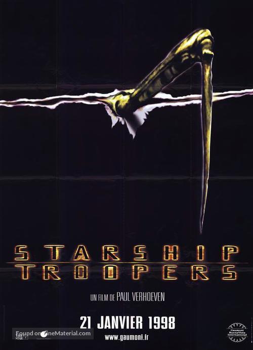 Starship Troopers - French Movie Poster