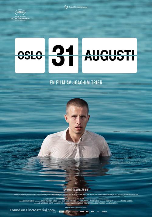 Oslo, 31. august - Swedish Movie Poster