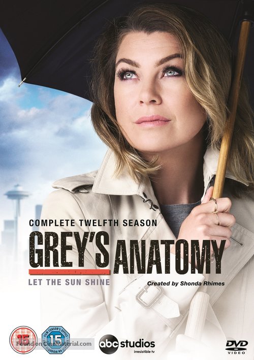 &quot;Grey&#039;s Anatomy&quot; - British DVD movie cover