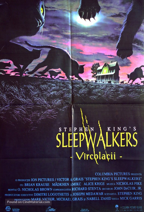 Sleepwalkers - Romanian Movie Poster
