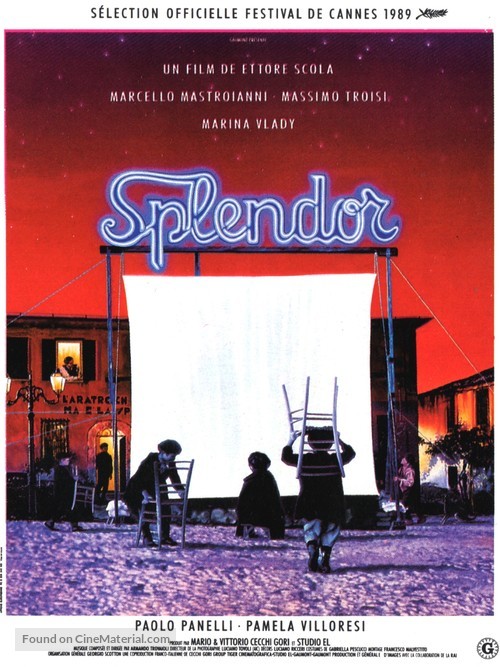 Splendor - French Movie Poster