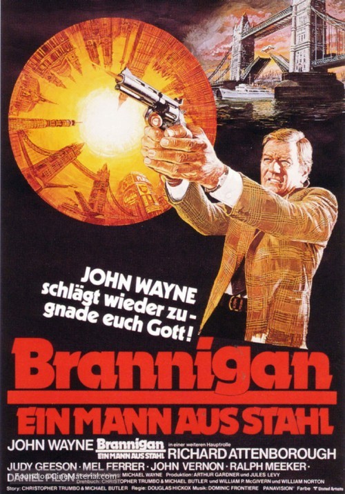 Brannigan - German Movie Poster