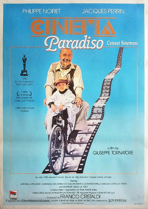 Nuovo cinema Paradiso - Turkish Movie Poster
