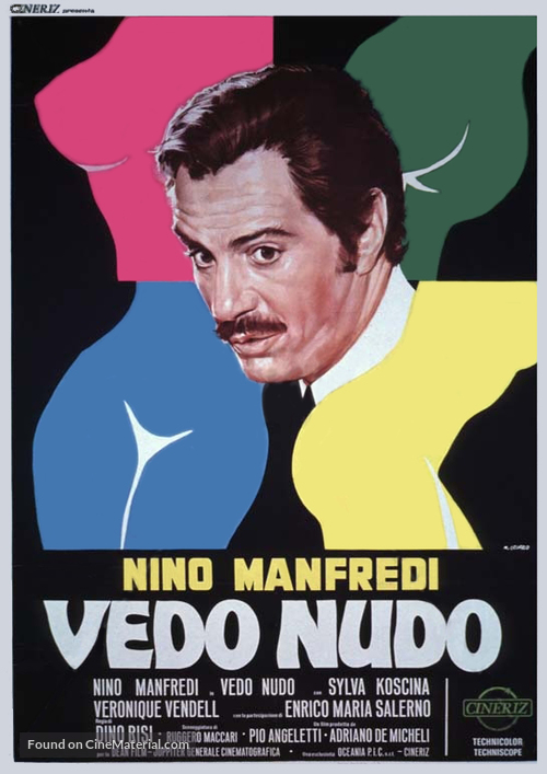 Vedo nudo - Italian Movie Poster