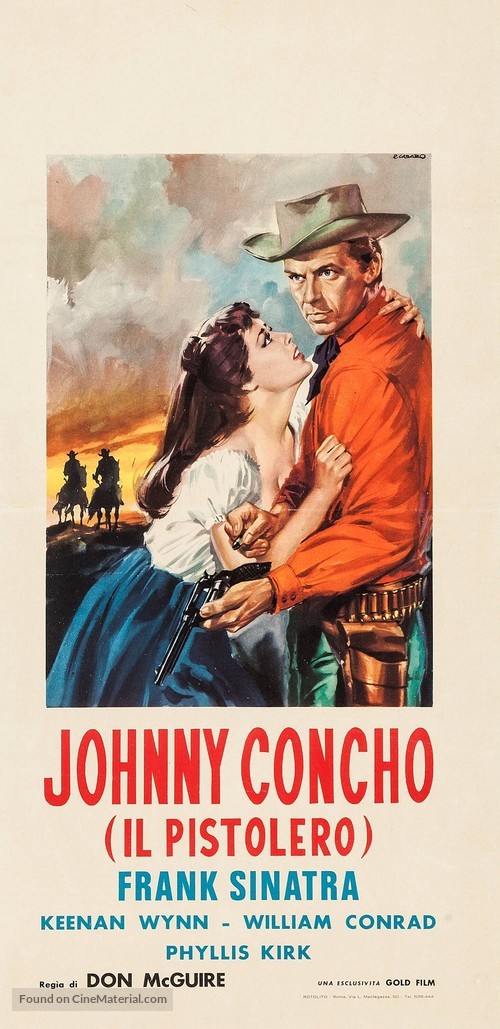 Johnny Concho - Italian Movie Poster