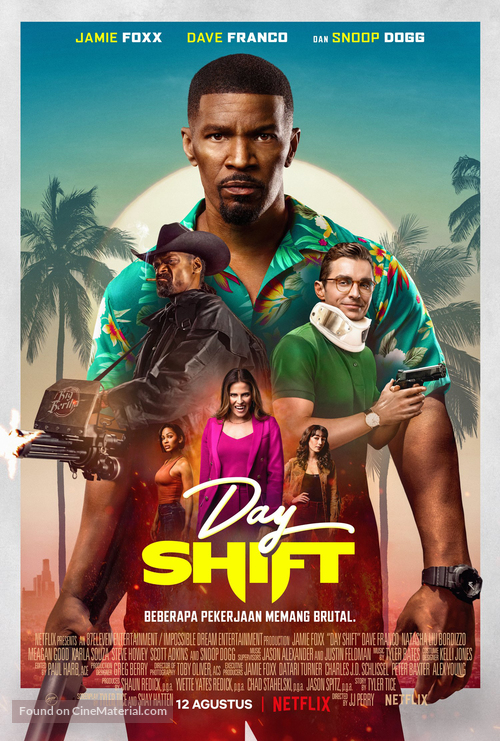 Day Shift - Indonesian Movie Poster