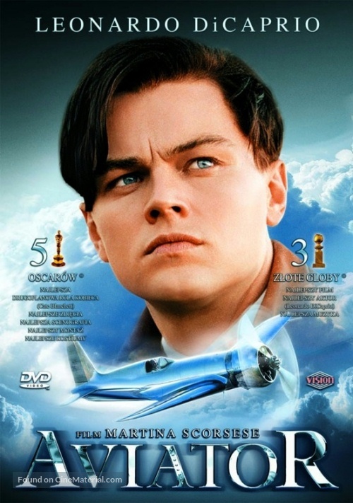 The Aviator - Polish DVD movie cover