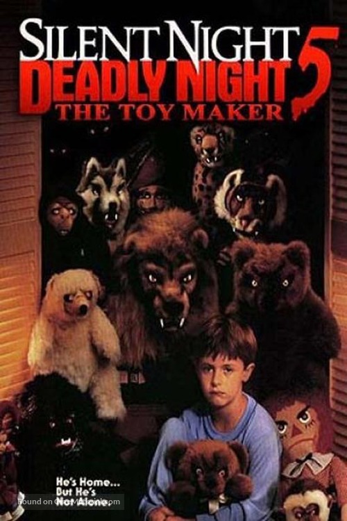 Silent Night, Deadly Night 5: The Toy Maker - VHS movie cover